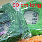 90cm orange chenille stems 95pcs bundle coiled