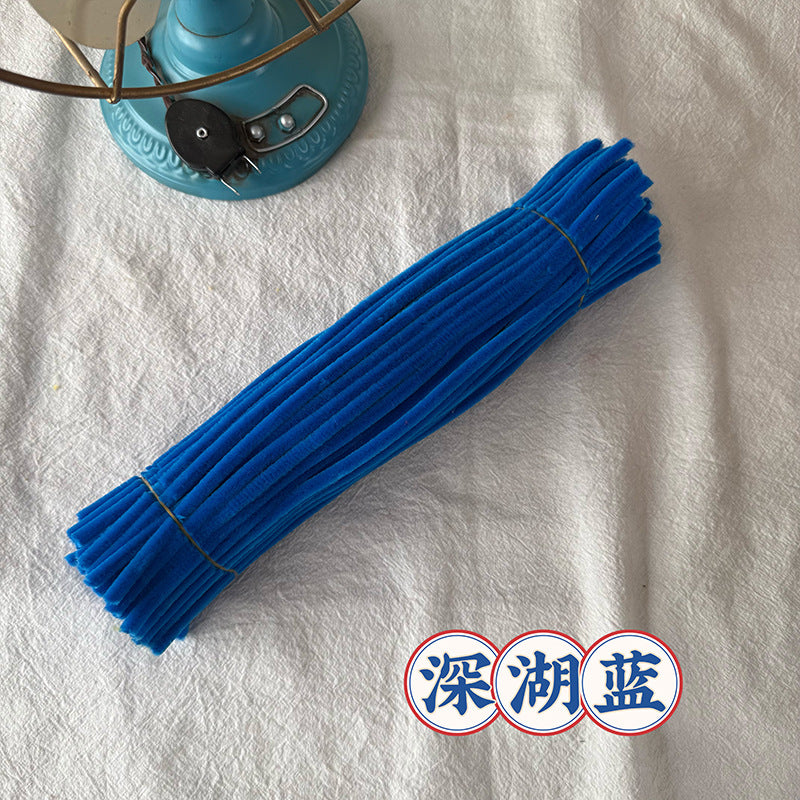 Chenille Stems pipecleaners| 100pcs Single Color Bundle | Extra Thick for DIY Crafts