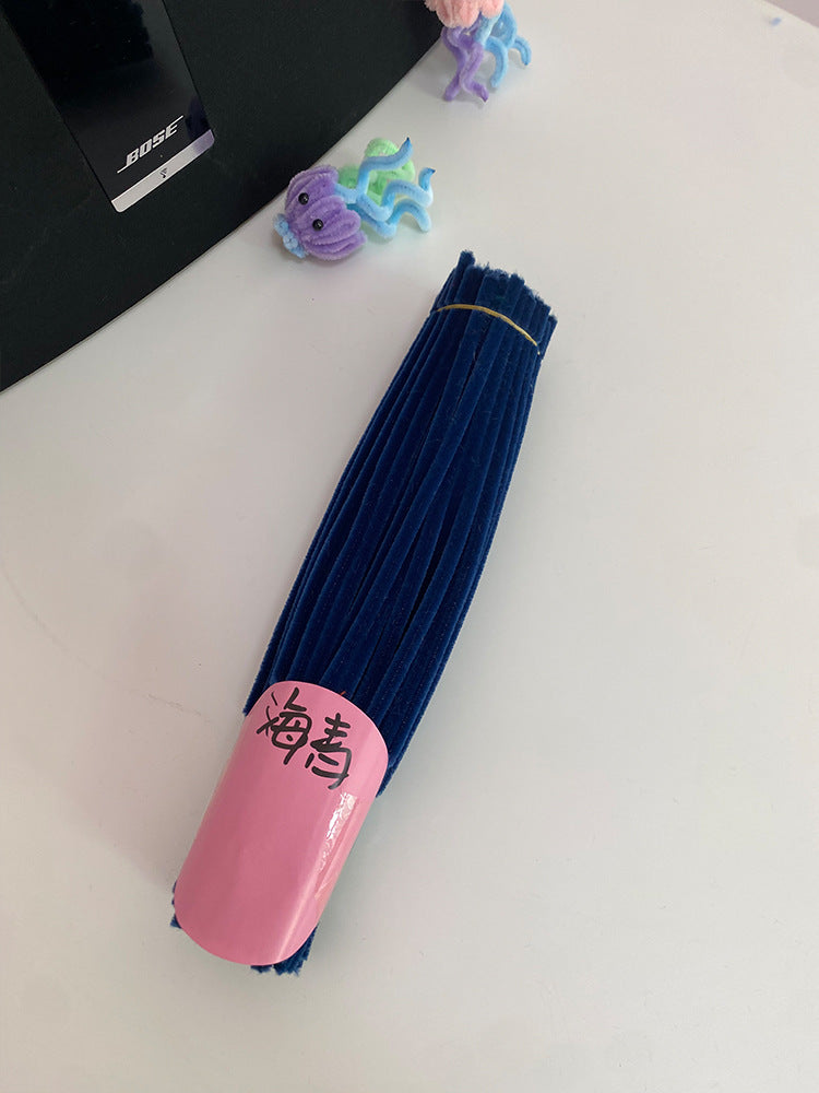 Chenille Stems pipecleaners| 100pcs Single Color Bundle | Extra Thick for DIY Crafts