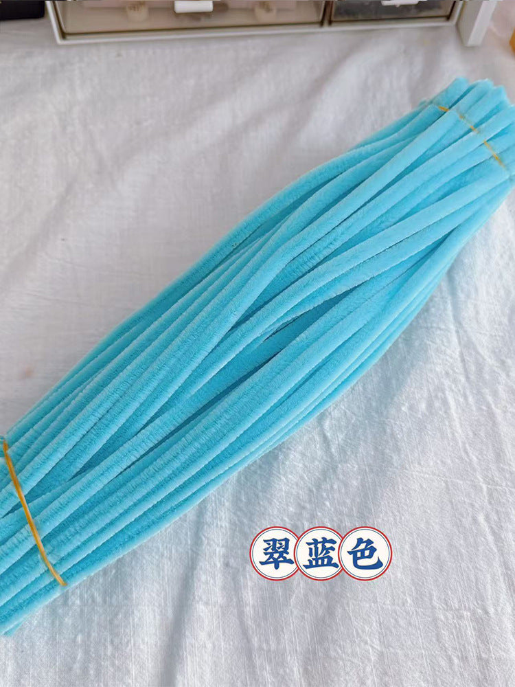 Chenille Stems pipecleaners| 100pcs Single Color Bundle | Extra Thick for DIY Crafts