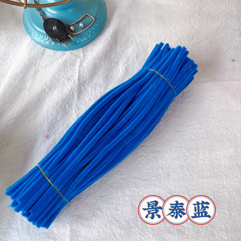Chenille Stems pipecleaners| 100pcs Single Color Bundle | Extra Thick for DIY Crafts