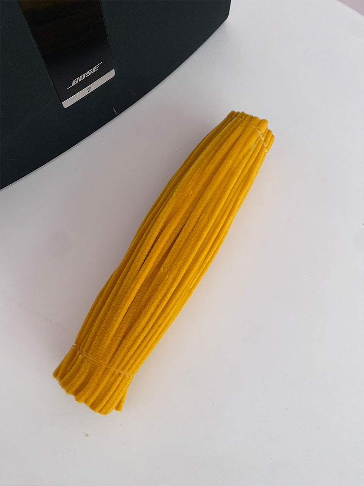 Chenille Stems pipecleaners| 100pcs Single Color Bundle | Extra Thick for DIY Crafts