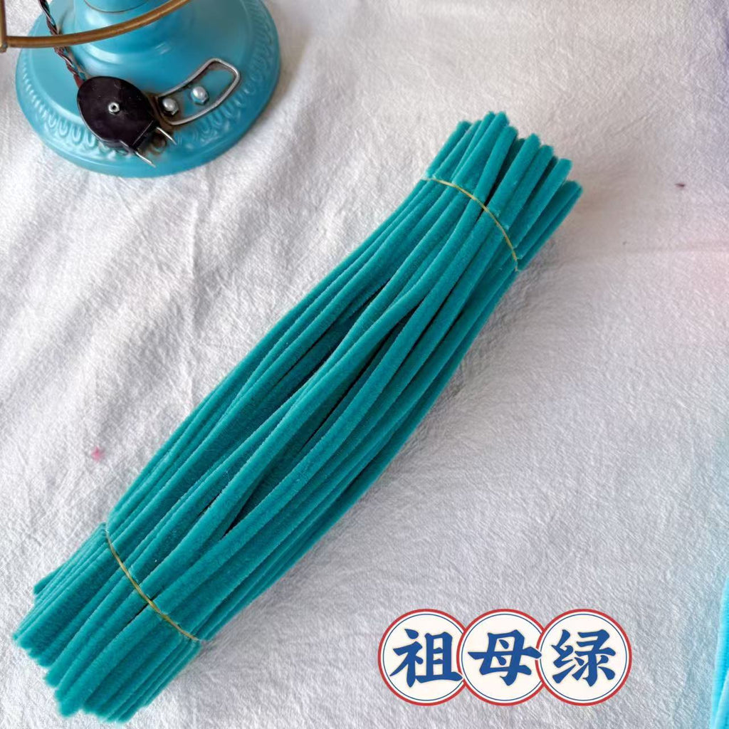 Chenille Stems pipecleaners| 100pcs Single Color Bundle | Extra Thick for DIY Crafts