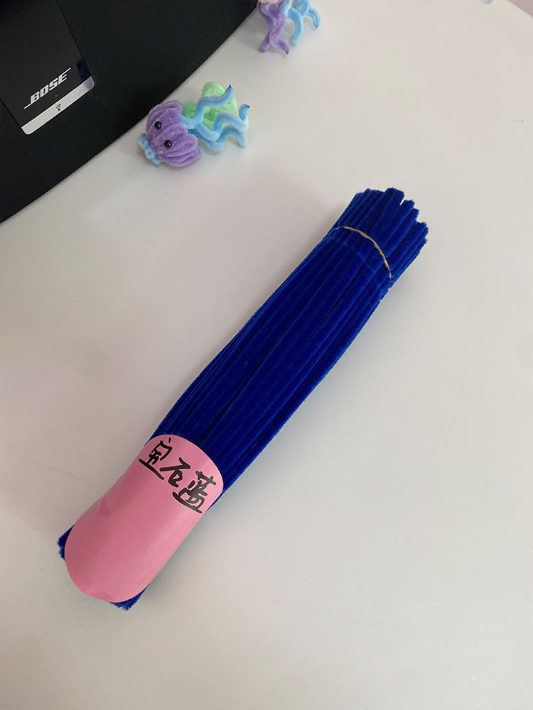 Chenille Stems pipecleaners| 100pcs Single Color Bundle | Extra Thick for DIY Crafts