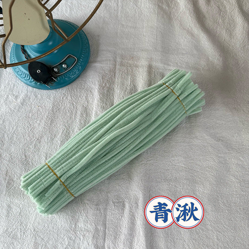 Chenille Stems pipecleaners| 100pcs Single Color Bundle | Extra Thick for DIY Crafts