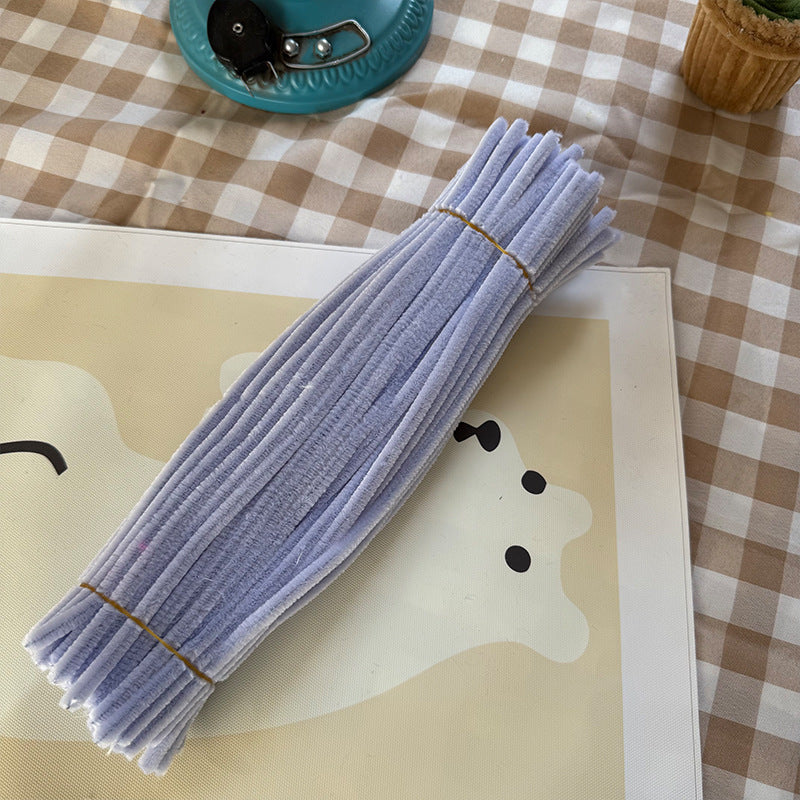 Chenille Stems pipecleaners| 100pcs Single Color Bundle | Extra Thick for DIY Crafts