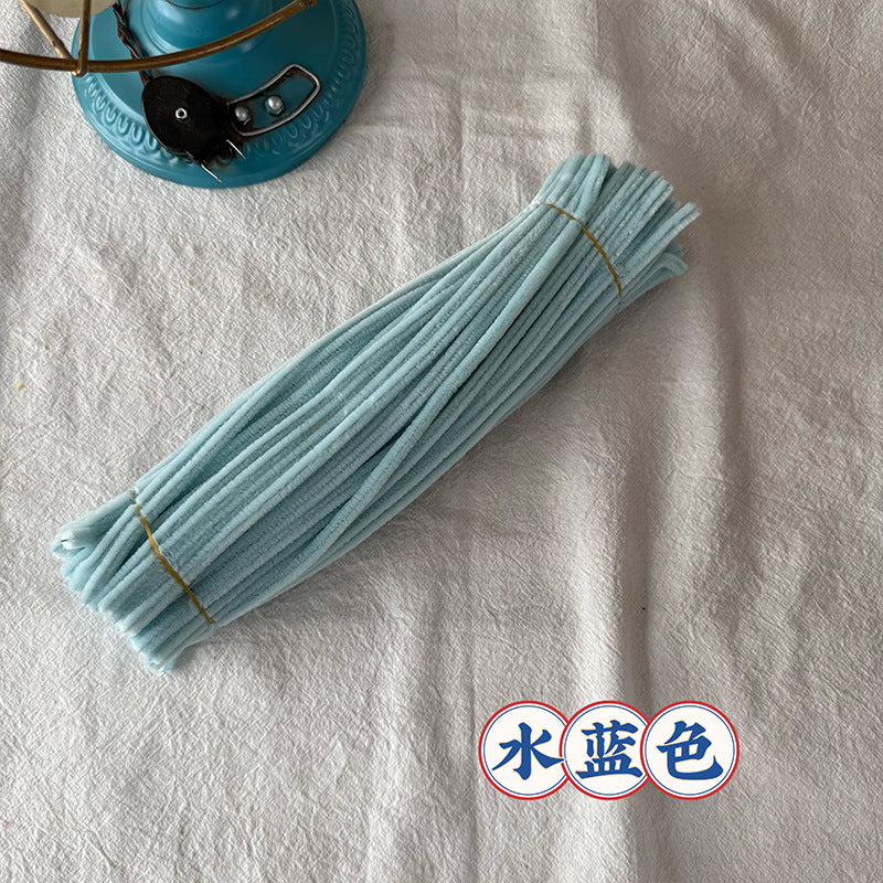 Chenille Stems pipecleaners| 100pcs Single Color Bundle | Extra Thick for DIY Crafts