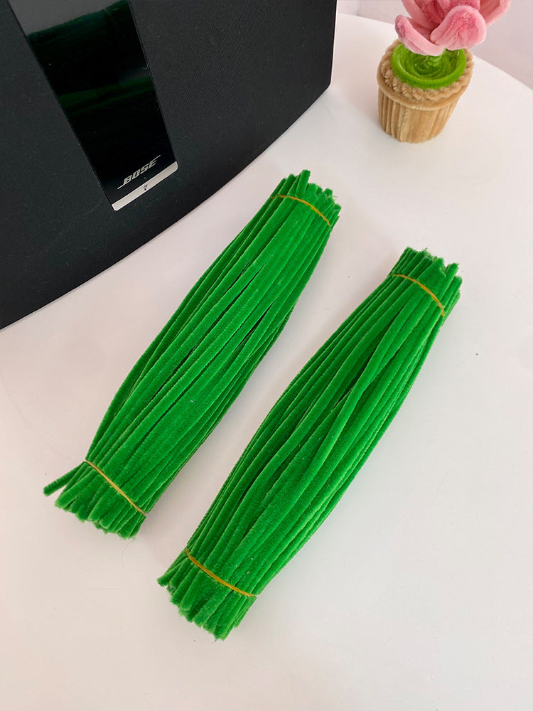 Chenille Stems pipecleaners| 100pcs Single Color Bundle | Extra Thick for DIY Crafts