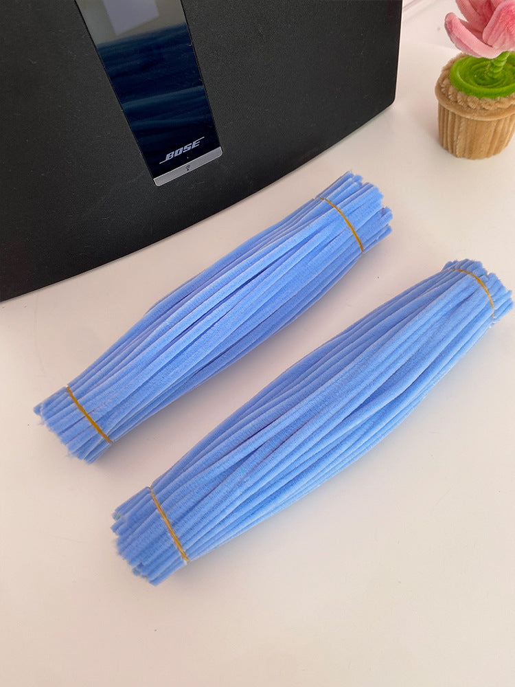 Chenille Stems pipecleaners| 100pcs Single Color Bundle | Extra Thick for DIY Crafts