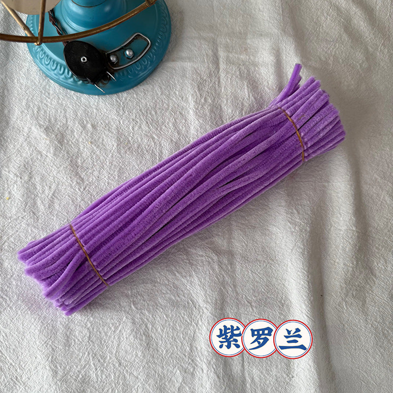 Chenille Stems pipecleaners| 100pcs Single Color Bundle | Extra Thick for DIY Crafts