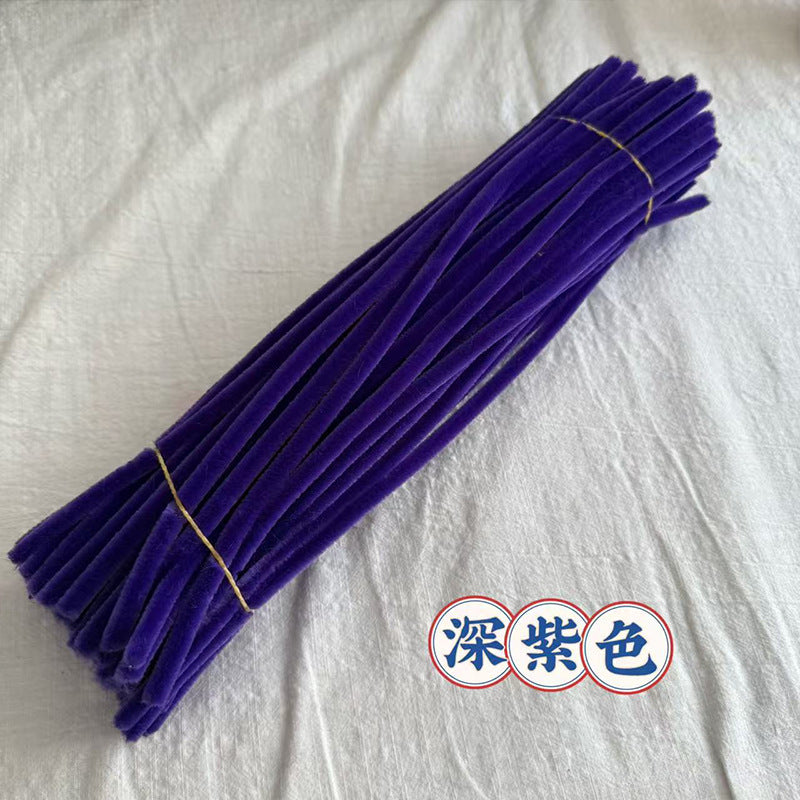 Chenille Stems pipecleaners| 100pcs Single Color Bundle | Extra Thick for DIY Crafts