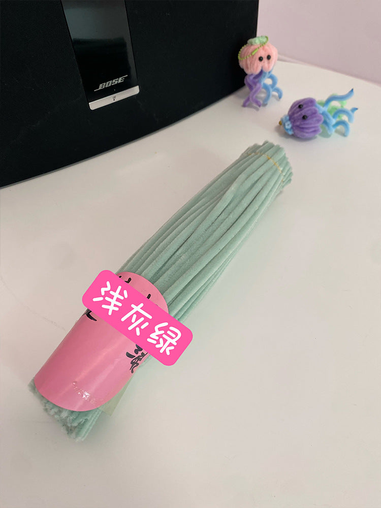 Chenille Stems pipecleaners| 100pcs Single Color Bundle | Extra Thick for DIY Crafts