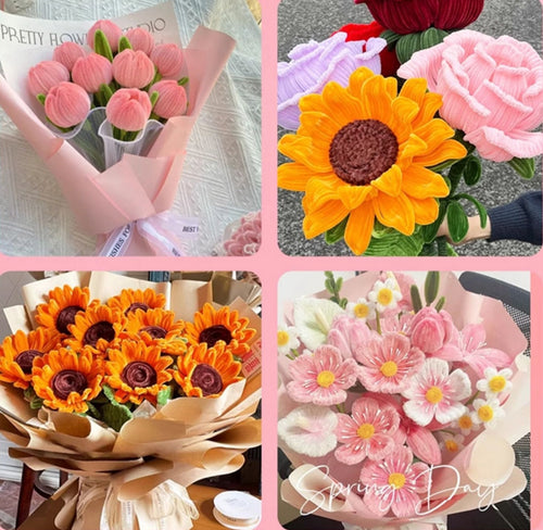 	Chenille stems for DIY flower making and school craft projects