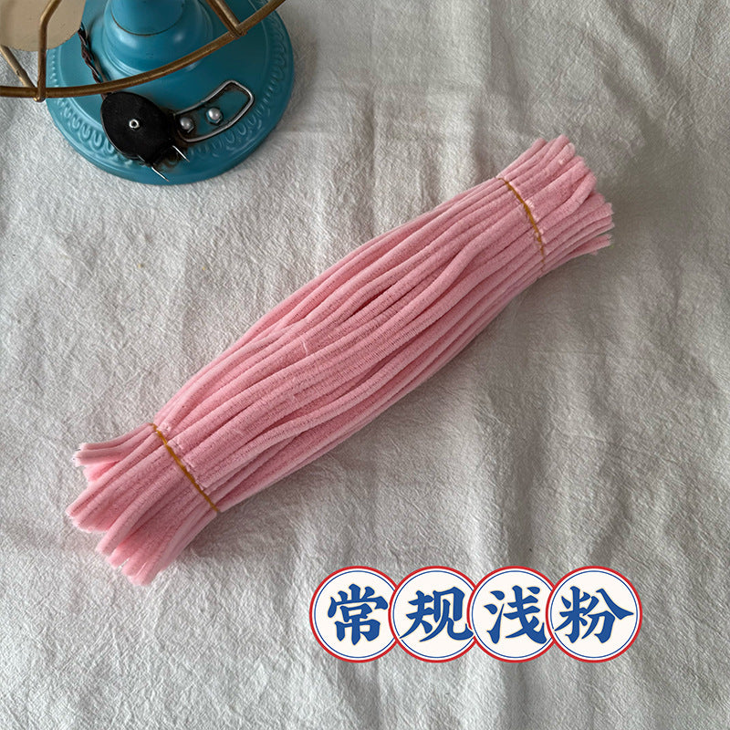 Chenille Stems pipecleaners| 100pcs Single Color Bundle | Extra Thick for DIY Crafts