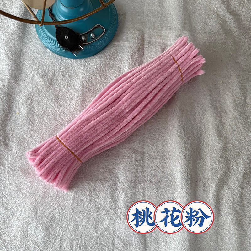 Chenille Stems pipecleaners| 100pcs Single Color Bundle | Extra Thick for DIY Crafts