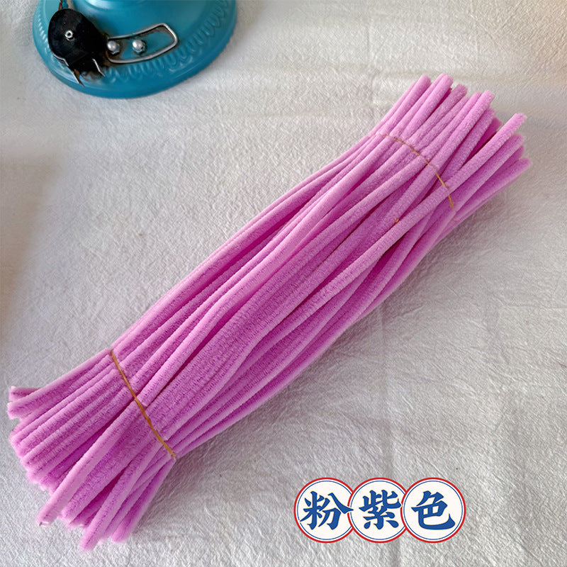 Chenille Stems pipecleaners| 100pcs Single Color Bundle | Extra Thick for DIY Crafts