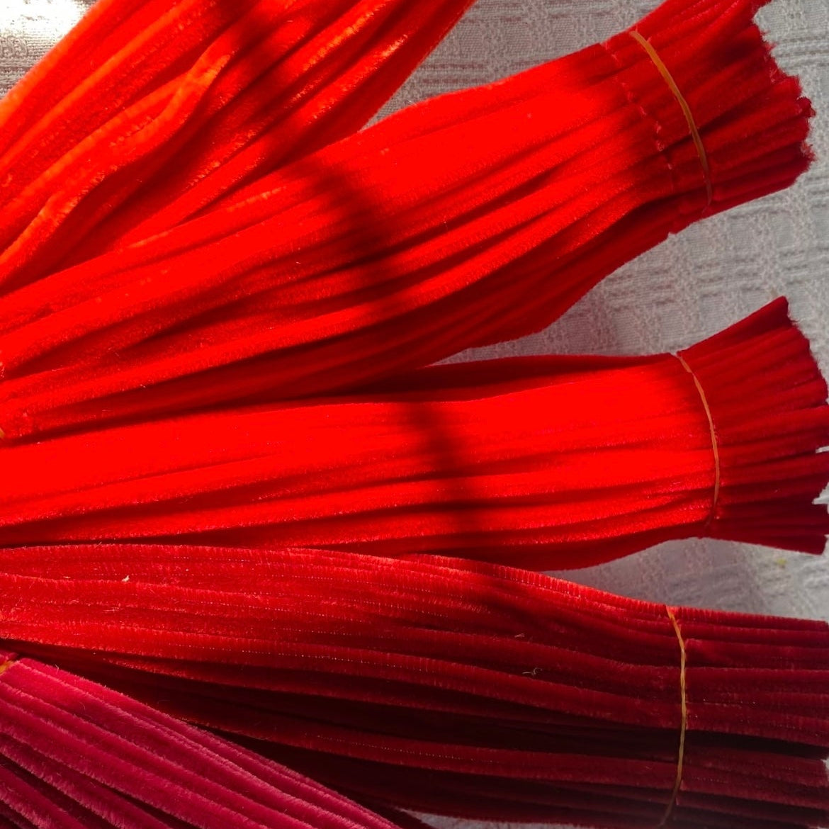 Colorful chenille stem pipe cleaners 100pcs - flexible and fade-resistant