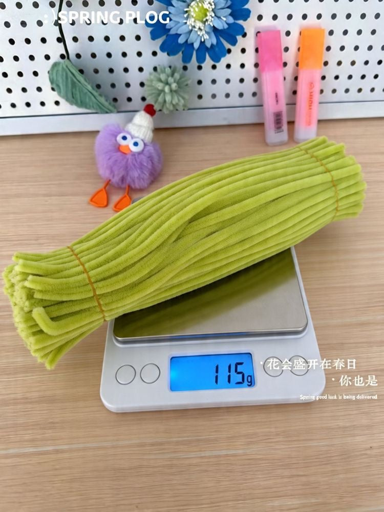8mm Extra-Thick Pipe Cleaners Wholesale | 100pcs Bundle, 108 Colors