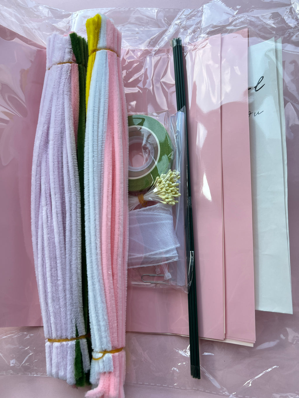 Handmade Corn Poppy Bouquet Craft Kit | Finished in 1 Hour