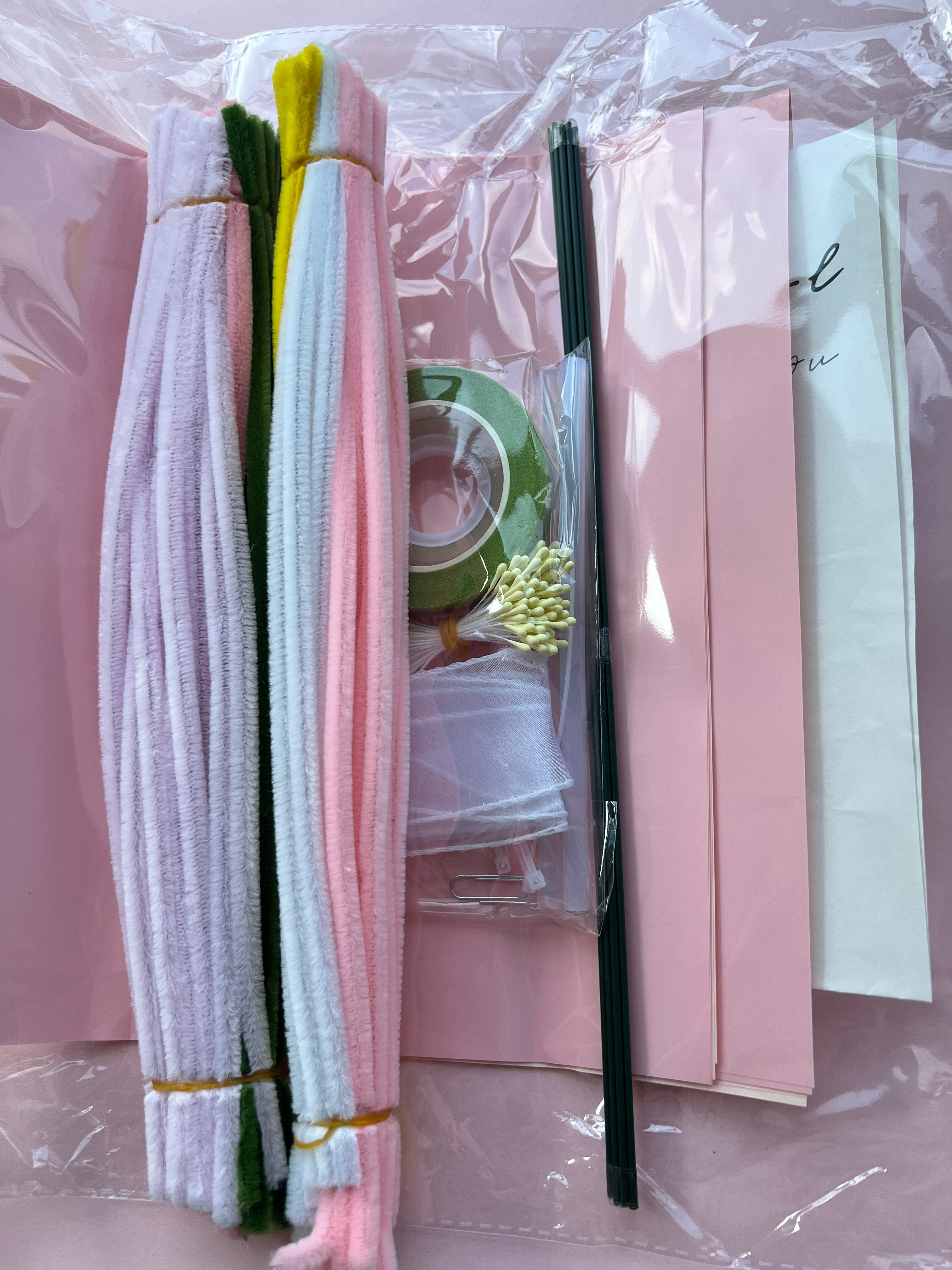 Handmade Corn Poppy Bouquet Craft Kit | Finished in 1 Hour