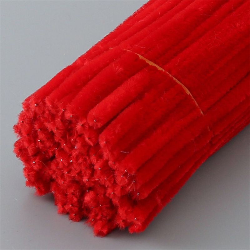 Extra Long 90cm Pipecleaners | 95pcs Bundle(6mm)| Giant Rose & Sunflower DIY