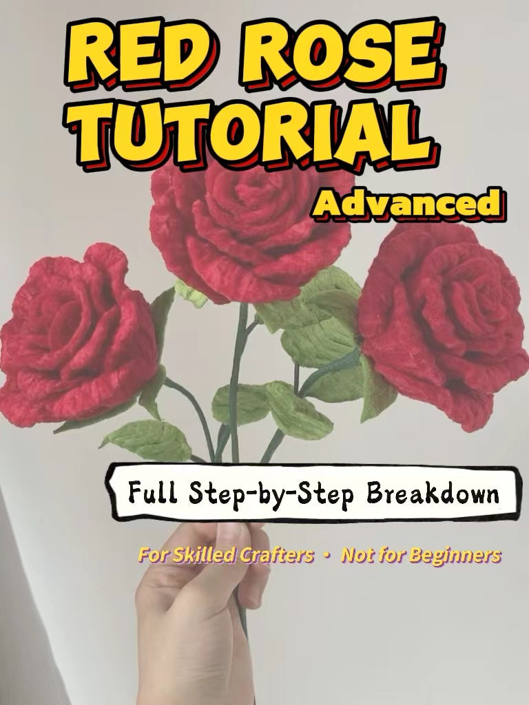 Advanced  Rose Tutorial | Ironing Technique | Step-by-Step Full Breakdown (11 Mins)