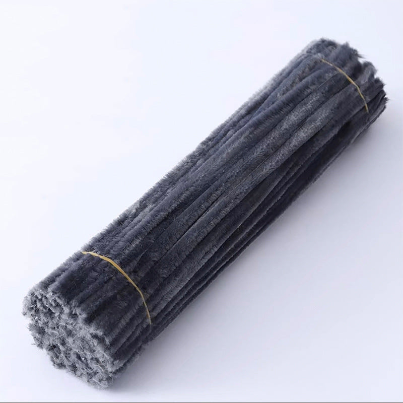 Chenille Stems pipecleaners| 100pcs Single Color Bundle | Extra Thick for DIY Crafts