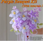 Make This Stunning Purple Bouquet in Under 2 Hours — No Experience Needed 🌸 | All Materials Included